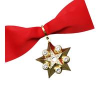 Générique Badge à suspendre en forme d ' étoile du service distingué soviétique, décoration version historique pour les collectionneurs et les amateurs