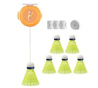 Générique Badminton de, entraîneur de de Badminton | Entraîneur de Badminton Portable | Ensemble de Portable, entraînement d'agilité avec Cordons élastiques pour terrains de Jeux et Jardin