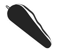 Générique Badminton Racket Bag, Portable Racquet Cover, Spacious Storage Sport Organizer with Adjustable Shoulder Strap, Lightweight Sports Gear Storage Bag for Women Outdoor Gym Playground