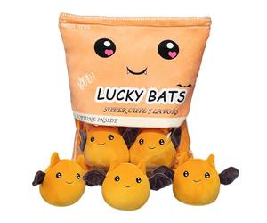 Générique Bag of Plush Food Pillows - Cute Stuffed Animal Set, Lightweight Pilloows Ideal for Gifting, Lounging, Or Imaginative Play | Suitable for Girlfriends, Children, and Fun Room Decoration