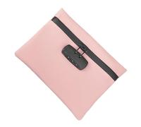 Générique Bag With Lock, Locking Personal Items Pouch, 9.65x6.3 Inches Waterproof and Theft Proof Organizer, Portable Secure Storage for Camping, School, Gym, Office, Dorm, Beach, Home