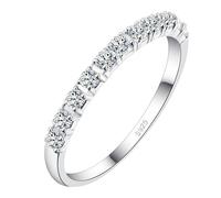 Générique Bague de couple Mariage Saint-Valentin Bague Couple Unique Plaqué Argent (A, one size)