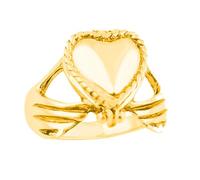 Générique Bague de couple Mariage Saint-Valentin Bague d'amour et créative pour femme, anneau en forme de cœur ouvrable rétro, mode féminine (B, 8号)