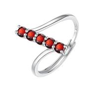 Générique Bague En Argent 925 Avec Pierre Précieuse Naturelle Ronde Et Cristal, Idéale Pour Un Mariage, Un Cocktail Ou Comme Cadeau Pour Femme Ou Fille, Avec Boîte Cadeau. Bague En Agate
