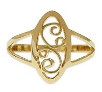 Générique Bague Femme Plaqué Or 18 carats - Taille 62