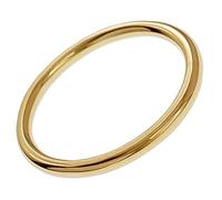 Générique Bague jonc Plaqué Or 18 carats - Taille 54 - Femme