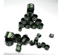 Générique Bagues Oiseaux en Aluminium 2026 canaris Exotique Perruche (50, 4.2)