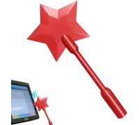 Générique Baguette Magique 3D Imprimée Tap to Pay Porte Carte Bancaire Contactless Accessoire Cosplay Magicien Fêtes Cadeau Insolite pour Adolescents et Adultes (Rouge)