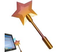 Générique Baguette Magique 3D Imprimée Tap to Pay Porte Carte Bancaire Contactless Accessoire Cosplay Magicien Fêtes Cadeau Insolite pour Adolescents et Adultes (Or Rose)