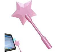 Générique Baguette Magique 3D Imprimée Tap to Pay Porte Carte Bancaire Contactless Accessoire Cosplay Magicien Fêtes Cadeau Insolite pour Adolescents et Adultes (Rose)