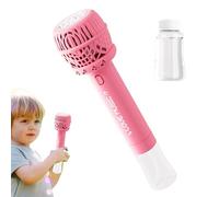 Générique Baguettes à Bulles automatiques - Souffleur de Bulles électrique de 11,26 Pouces avec lumière Douce et Conception Anti-Fuite pour Un Plaisir sans Fin | ABS - pour Les en Plein air, fê