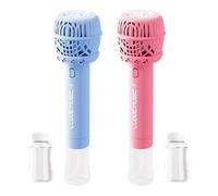 Générique Baguettes à Bulles Lumineuses pour - Jouet souffleur à Bulles | Jouets de Mariage automatiques avec lumières et Solution pour Filles et garçons, âgés de 3 à 16 Ans