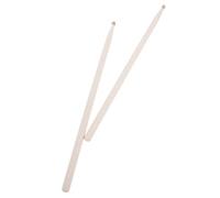 Générique Baguettes de Batterie Professionnelles avec Pointe Ovale en Bois Léger 5a Design Conique Épais, Stabilité Maximale pour Batterie Jazz et Acoustique en Studio ou Performance