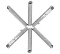 Générique Baguettes de Soudage Résistantes à Haute Température Basse Température Lot de 6 Aluminium Argenté Faciles à Utiliser pour Professionnels et Débutants