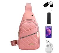 Générique Bagure d'élimination des femmes de poche du sein - Sac à dos d'éplinaison en nylon en nylon polyvalent | de poitrine légère de mode décontractée | Sac de poche de poitrine à dos Sling à