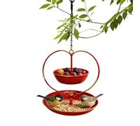 Générique Baignoires à Oiseaux pour extérieur | Abreuvoir Vintage à Double Couche | Bac à Eau pour Extérieur,pour Jardin, terrasse, Balcon, Cour, fenêtre, Rampe, Tronc