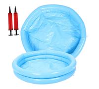 Générique bain de pied piscines spa pour les pieds pataugeoire bébé Bassin de pieds portable Bassin de pieds pour enfant piscine gonflable pour enfants bains de pieds PVC Sky-blue