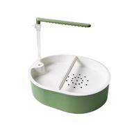 Générique Bain d'oiseau Automatique | Fontaine Automatique USB | Alimentée par USB,pour inséparables, Cockatiels, Conures, perruches, perroquets Gris d'Afrique, Cages intérieures