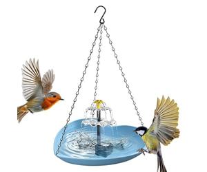 Générique Bain d'Oiseau - Forme cœur résistante aux intempéries | Fontaine Solaire pour Bain d'Oiseau - Jardin, Bassin, Extérieur, Patio, Perruches,