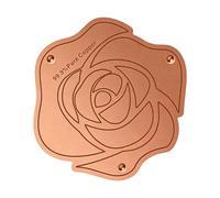 Générique Bain d'oiseaux en Cuivre | Accessoire de Jardin de 0,6 mm d'épaisseur | Disque Nettoyant Purifiant pour Bain d'oiseaux - pour Fontaine d'extérieur en béton, Pierre ou céramique, Jardin