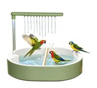 Générique Bain pour Oiseaux USB, Fontaine à Eau pour Perruches et Loris | Alimentation USB garantissant un flux d'eau continu. Gardez vos oiseaux frais et hydratés toute la journée, sans complication