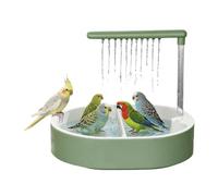 Générique Bain pour Perruche - Alimenté par USB,Alimentée par USB,pour inséparables, Cockatiels, Conures, perruches, perroquets Gris d'Afrique, Cages intérieures