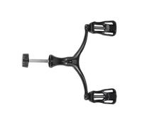 Générique Bait Caster Reel - Double Crank Aluminum Alloy Handle | Replacement Fishing Parts, Durable Handles For Bad Weather, Fits 1000-4000 Series, Smooth Grip, Outdoor Angler Accessory