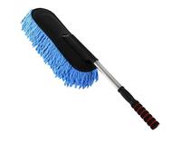 Générique Balai de Lavage de Voiture, Manche évolutif, dépoussiéreur, Brosse à Cire, kit de Nettoyage de Voiture en Microfibre, brosses à Poils Doux, Outil de Lavage(Set 3)