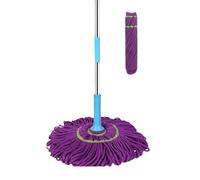 Générique Balai Twist Ultra Absorbante - Mop, Balai Twister Essorage Mop 360 Microfibre, Manche Télescopique, pour Tous Types De Sols