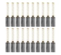 Générique Balais de Charbon et Outils Électriques 30 Pièces pour Réparation Moteur Électrique, Métal Solide, Facile à Remplacer, Compatibles Machines à Coudre Domestiques et Outils