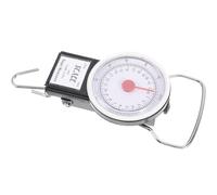 Générique Balance à bagages de voyage suspendue en plastique avec écran LCD, facile à transporter, pesée précise jusqu'à 22 kg pour bagages et aliments
