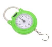 Générique Balance à Bagages Précise et Compacte Manuelle Portable en Plastique et Métal avec Crochet Capacité Maximale 10 Kg pour Usage Voyage et Maison