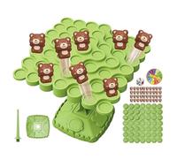 Générique Balance Game - ABS | Balance Math Stacking Game with Dice and Spinner | Balancing Table Set for Kids Adults Preschool Kindergarten Family Parent-Child Birthday