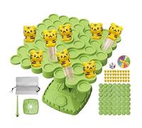 Générique Balance Game, Balancing Table Turntable Dice Dolls, Cartoon Tree Tabletop Puzzle, Tabletop Puzzle Board, Balance Board Game for Kids Adults Boys Girls Preschool Kindergarten Birthday