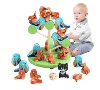 Générique Balance Game, Wooden Stacking Bird Toys, Fun Educational Interactive Fine Motor Activity for Indoor Classroom, School, Family, Tabletop, Kids, Adults