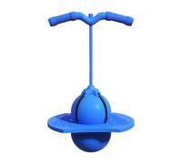 Générique Balance Jumping Ball Toy - Active Bouncing Game for Kids Fitness | Inflatable Rubber Ball with Foam Grip Handle, Coordination Exercise Toy for Indoor Outdoor Playtime 14.96x11.42x35.43 in