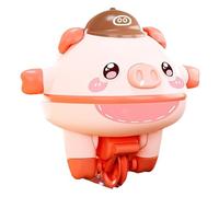 Générique Balance Pig Toy, Interactive Pig Walking Tightrope, ABS Material, Innovative Design, Diverse Learning Experience, Gyroscope Toy for Skills Development, Funny Learnings Novelty Toys, 12x14cm