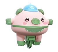 Générique Balance Pig Toy, Interactive Pig Walking Tightrope, ABS Material, Innovative Design, Diverse Learning Experience, Gyroscope Toy for Skills Development, Funny Learnings Novelty Toys, 12x14cm