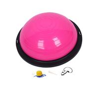 Générique Balance Pod pour Enfants - Bandes de Résistance, Points D'entraînement Antidérapants, Plateforme Hémisphérique pour La Coordination et La Remise E, Rose