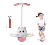 Générique Balance Toy - Luminous Glowing Stunt Sphere, Hand Grip Safety Attachment, Indoor Friendly Floor Protection Base, Dynamic Reflex Building Gear | for Play & Active Parenting