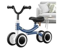 Générique Balancing Bike, 20.08 inches Toddler 4-Wheel Ride for Indoor Lightweight Kids, Riding Product with Stable Frame and Comfortable Seat, Development Toy for 1-3 Years Old Boys Girls Children