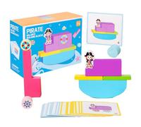 Générique Balancing Stack Game, Sensory Blocks Toy, 31.18in Educational Skill Activity, Hand Eye Coordination Builder, Colorful Creative for Indoor, Outdoor, Toddler, Boys, Girls