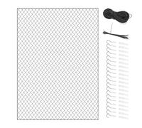 Générique Balcony Netting - Pet Balcony Protector Netting | Cat Protection Net | Screen Fence Safety Protector for Outdoor Deck Staircase Indoor Safety Garden Patio Apartment Window