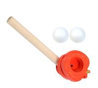 Générique Ball Blowing Pipe, Blowing Toys Floating Balls Breath Exerciser, Ergonomic Fun Toy, 5.91x1.77x1.77 inches Cognitive Development, Party Supplies for Children’s Day, Birthday