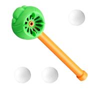 Générique Ball Blowing Toy, Cartoon Balancing Game, Educational Air-Powered Toy, Interactive Hand-Eye Coordination Builder, Colorful Lightweight Balls, Fun Family Play for Kids