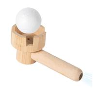 Générique Ball Blowing Toy - Floating Blower Game, Fine Motor Skill Development | Educational Learning Activity for Boys and Girls, Hand Eye Coordination Play, Interactive Floating Blow Pipe Balls,