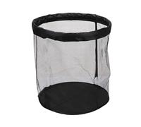 Générique Ball Storage Bin - Garage Basket for Sports Pool | Portable Container Box with Large Capacity Net, Patio Garden Deck Organizer, Outdoor Play Utility, Home Gym Equipment Holder