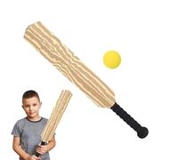 Générique Ball Stump Bat Set | Bat Stump Ball for Kids | Baat Stumps Baall | Educational Kids Bats Balls Seet | Exercise Bats Balls Play Set with Stumps, Parent Child Baat Baall Kit for