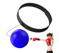 Générique Balle de Boxe Réflexe - avec Bandeau Respirant Souple Élastique et Amusant | Punch Ludique Boxe Gym Accessoires,pour débutants, Fitness, MMA, amélioration des réflexes