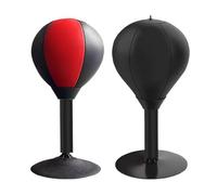 Générique Balle De Frappe De Table - Produits Anti-Stress, Sac De Frappe À Ventouse Solide | Pratique De De Bureau Kickboxing Changement De Bureau À Domicile | Cadeau pour Adultes Et avec Pompe À A